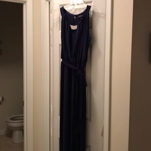 NWOT Navy Maxi Dress